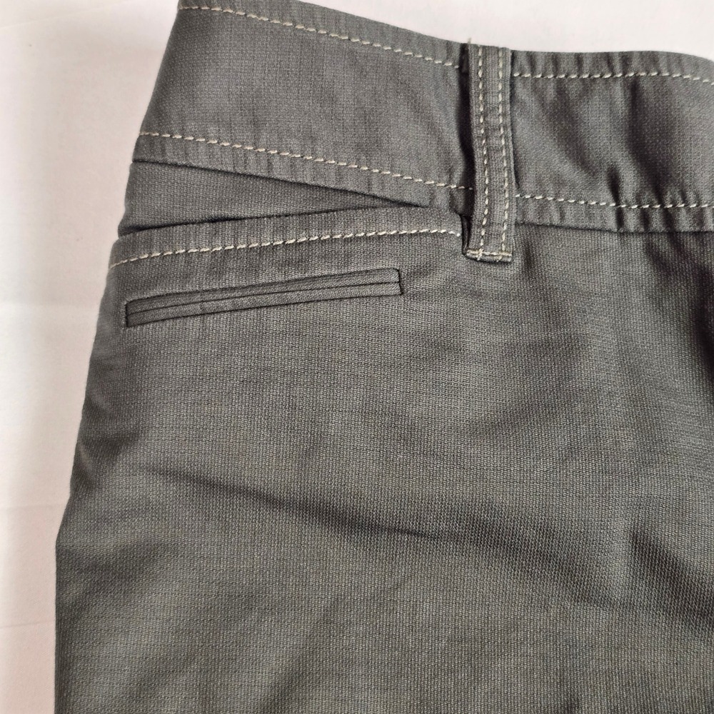 Ann Taylor LOFT Marisa Straight Leg Pants Olive Green Size 10 Professional - Picture 8 of 13